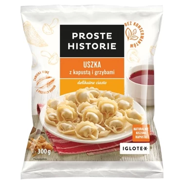 Proste Historie Uszka z kapustą i grzybami 300 g - 0