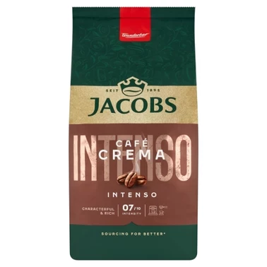 Jacobs Café Crema Intenso Kawa ziarnista palona 1000 g - 0