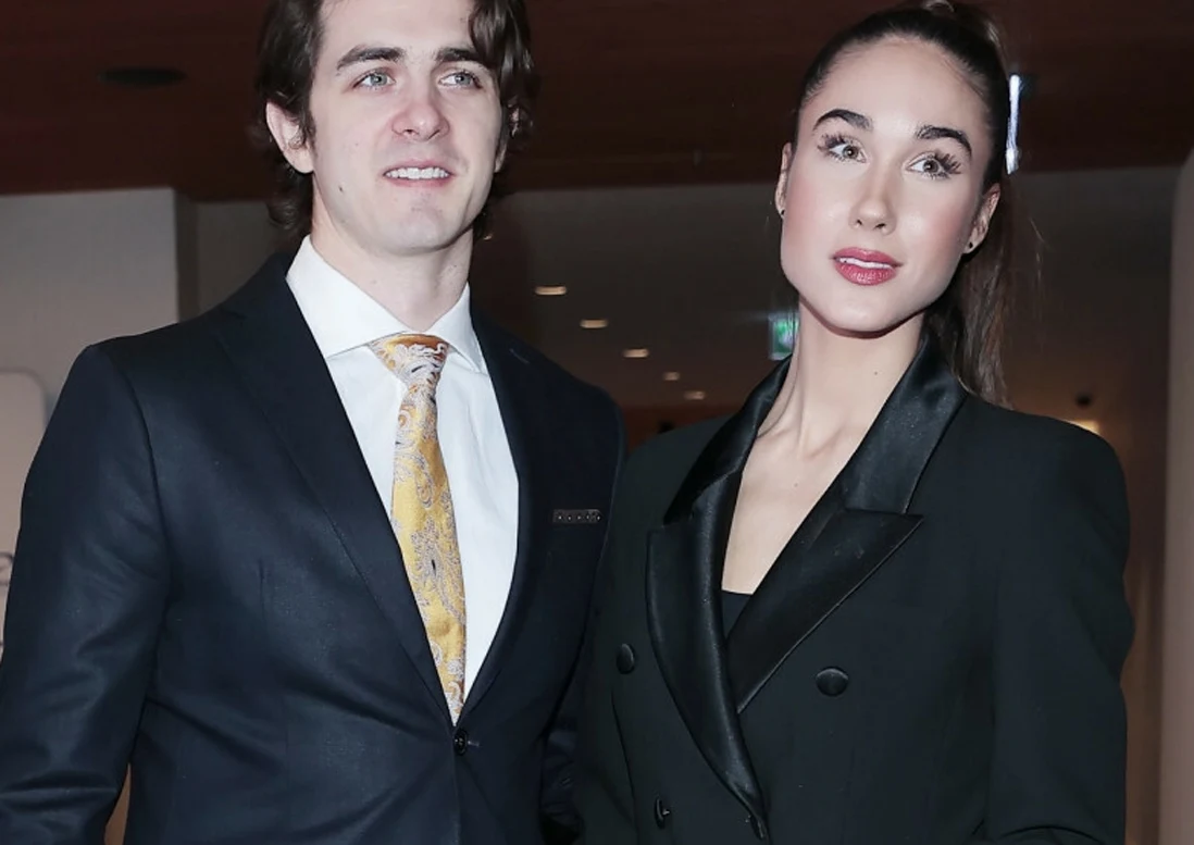 Ida Nowakowska z mężem Ida Nowakowska z mężem