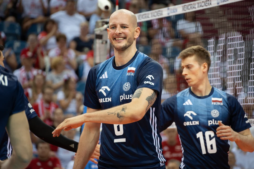 Bartosz Kurek w reprezentacji Polski. Obok Kamil Semeniuk Bartosz Kurek w reprezentacji Polski. Obok Kamil Semeniuk