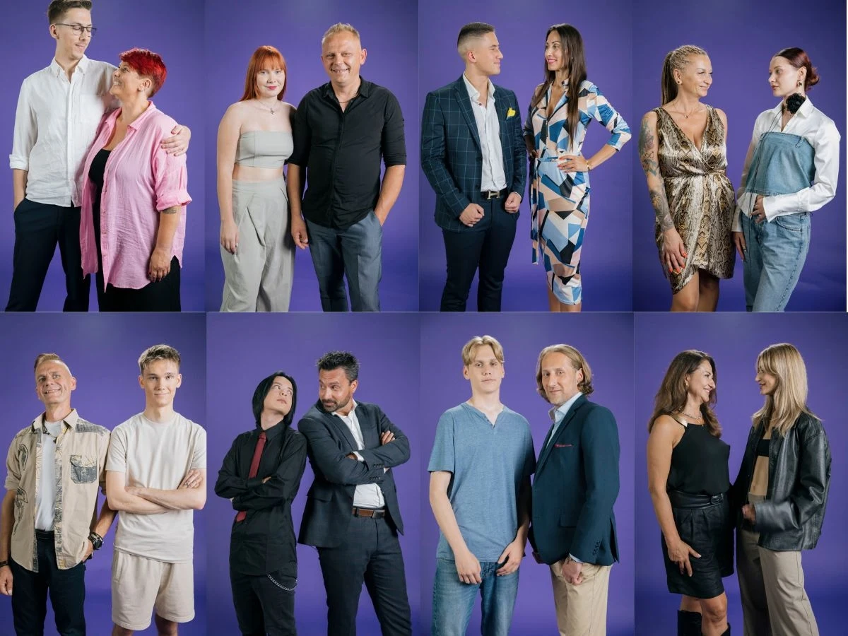 Uczestnicy programu "Moja mama i twój tata" Uczestnicy programu "Moja mama i twój tata"