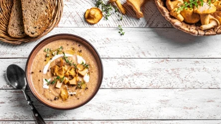 Zupa grzybowa z kurek