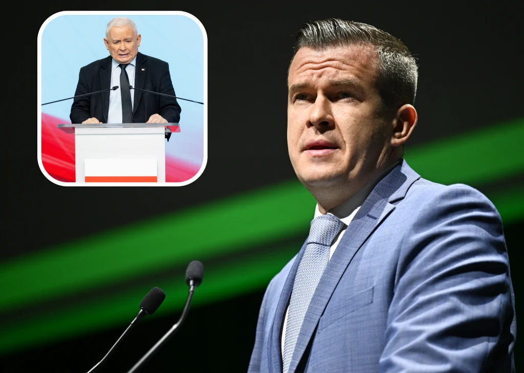 Jarosław Kaczyński oraz Witold Bańka Jarosław Kaczyński oraz Witold Bańka