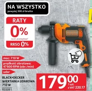 Wiertarka udarowa Black+Decker