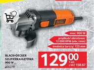 Szlifierka kątowa Black+Decker