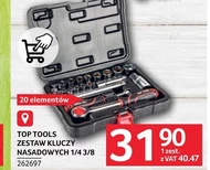 Zestaw kluczy nasadowych Top Tools