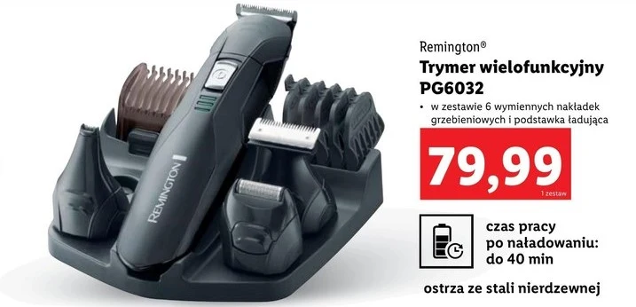 Trymer Remington w Lidlu Trymer Remington w Lidlu