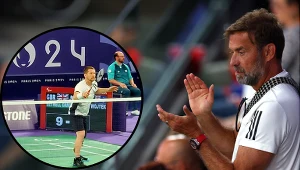 Jurgen Klopp w Paryżu dopingował mocno Wojciecha Czyża