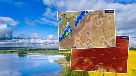 W piątek w większości Polski wystąpią upały sięgające nawet 32 st. C. Najchłodniej będzie na północy i tam w ciągu dnia mogą pojawić się burze. W całym kraju obowiązują alerty IMGW pierwszego i drugiego stopnia
