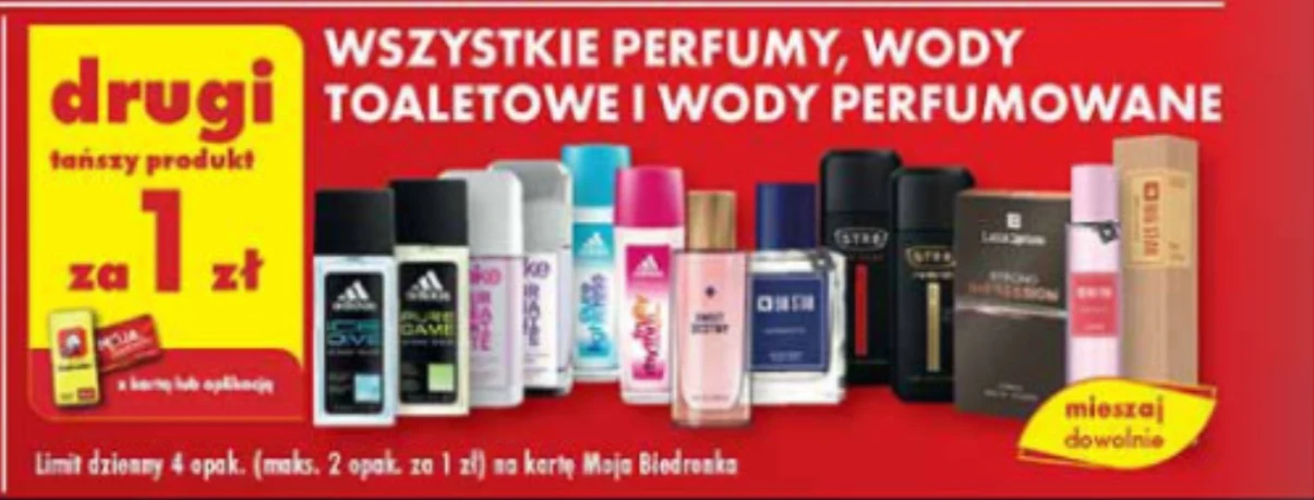 Perfumy za 1zł w Biedronce! 