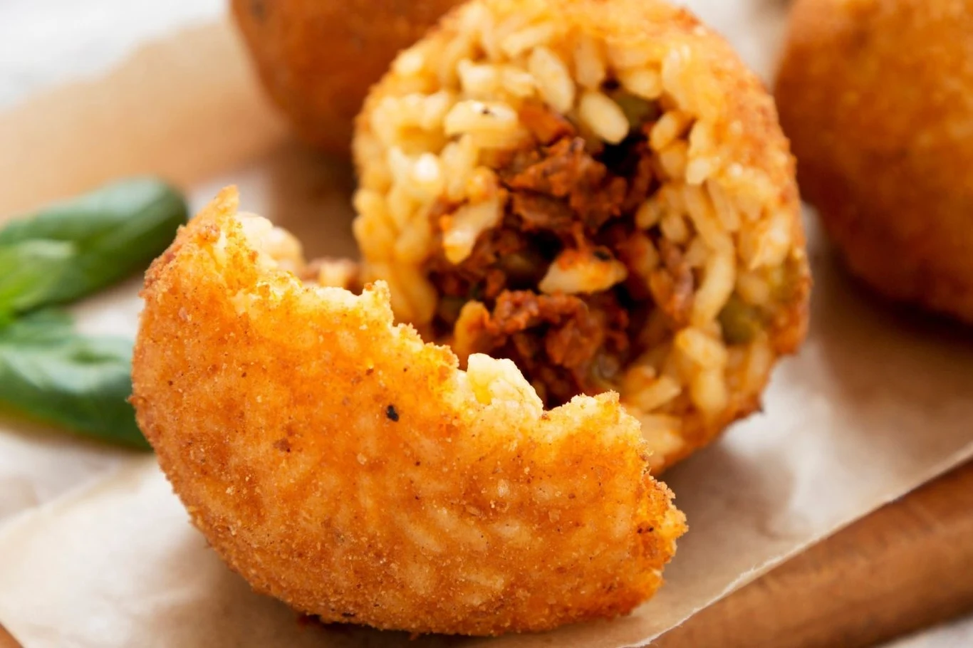Sycylijskie arancini al ragù Sycylijskie arancini al ragù