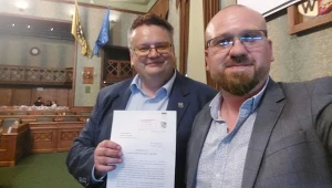 Wrocław. Sławomir Czerwiński i Robert Suligowski z odpowiedzią na interpelację 