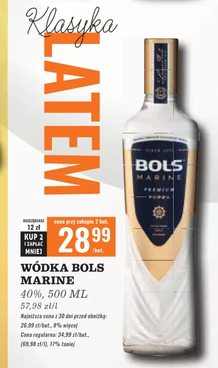 Bols Marine Premium Wódka 500 ml