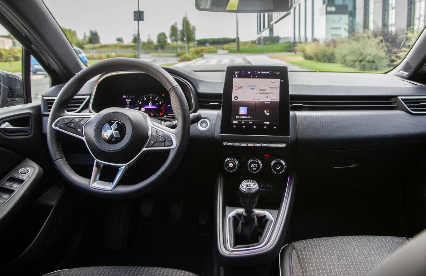 Kokpit Mitsubishi Colta to znany od lat projekt, który nadal się nie zestarzał