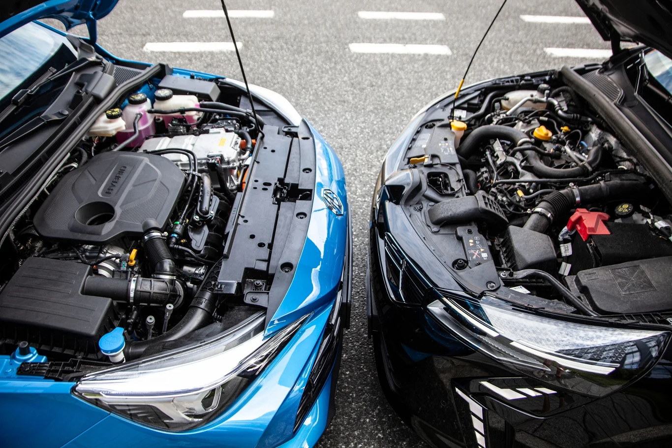 MG 3 występuje tylko z mocnym napędem hybrydowym, Colt w trzech wersjach silnikowych