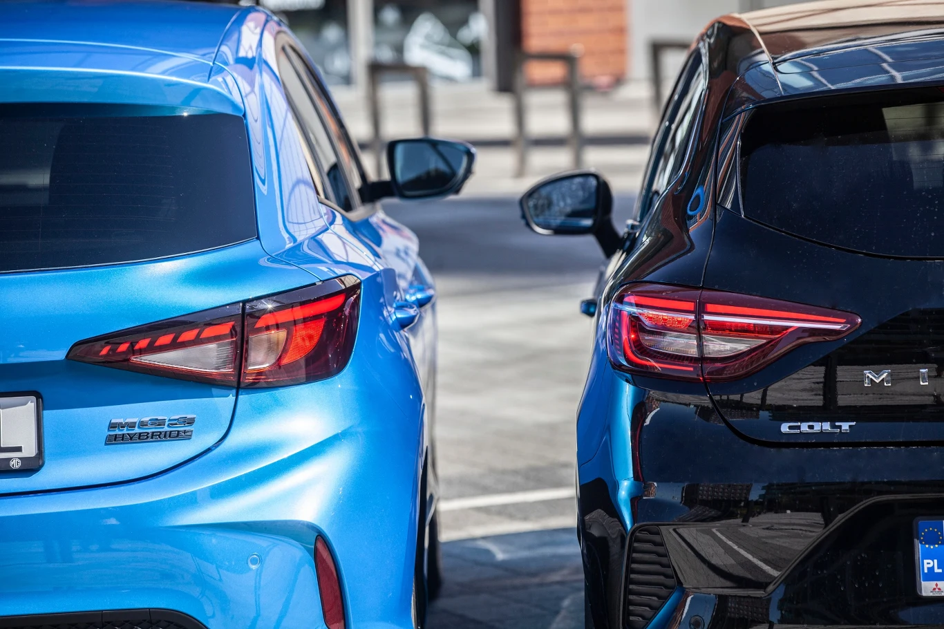 MG 3 i Mitsubishi Colt