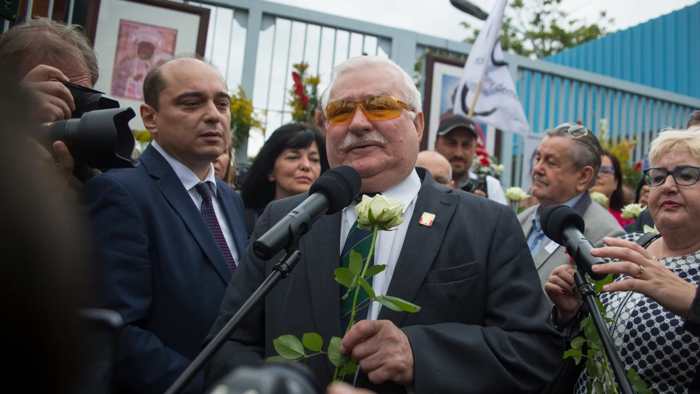 Basil Kerski i Lech Wałęsa Basil Kerski i Lech Wałęsa