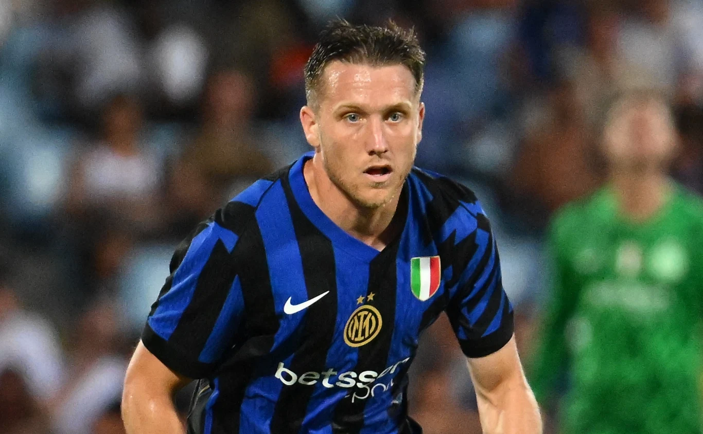 Piotr Zieliński w barwach Interu Mediolan Piotr Zieliński w barwach Interu Mediolan