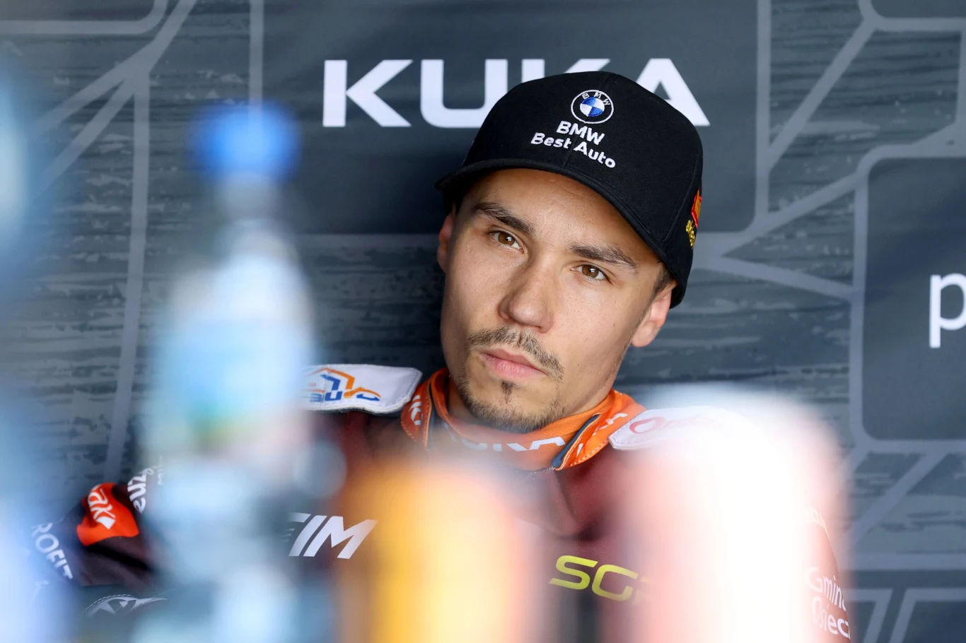 Dominik Kubera w Grand Prix. Dominik Kubera w Grand Prix.