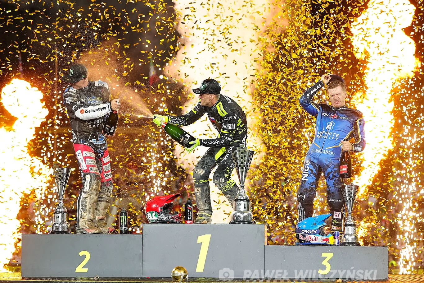 Podium Grand Prix Polski we Wrocławiu