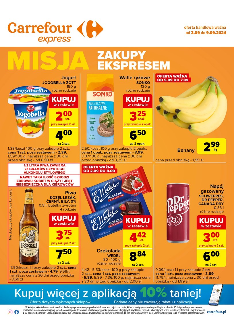 Gazetka promocyjna Carrefour Express - ważna od 03. 09. 2024 do 09. 09. 2024