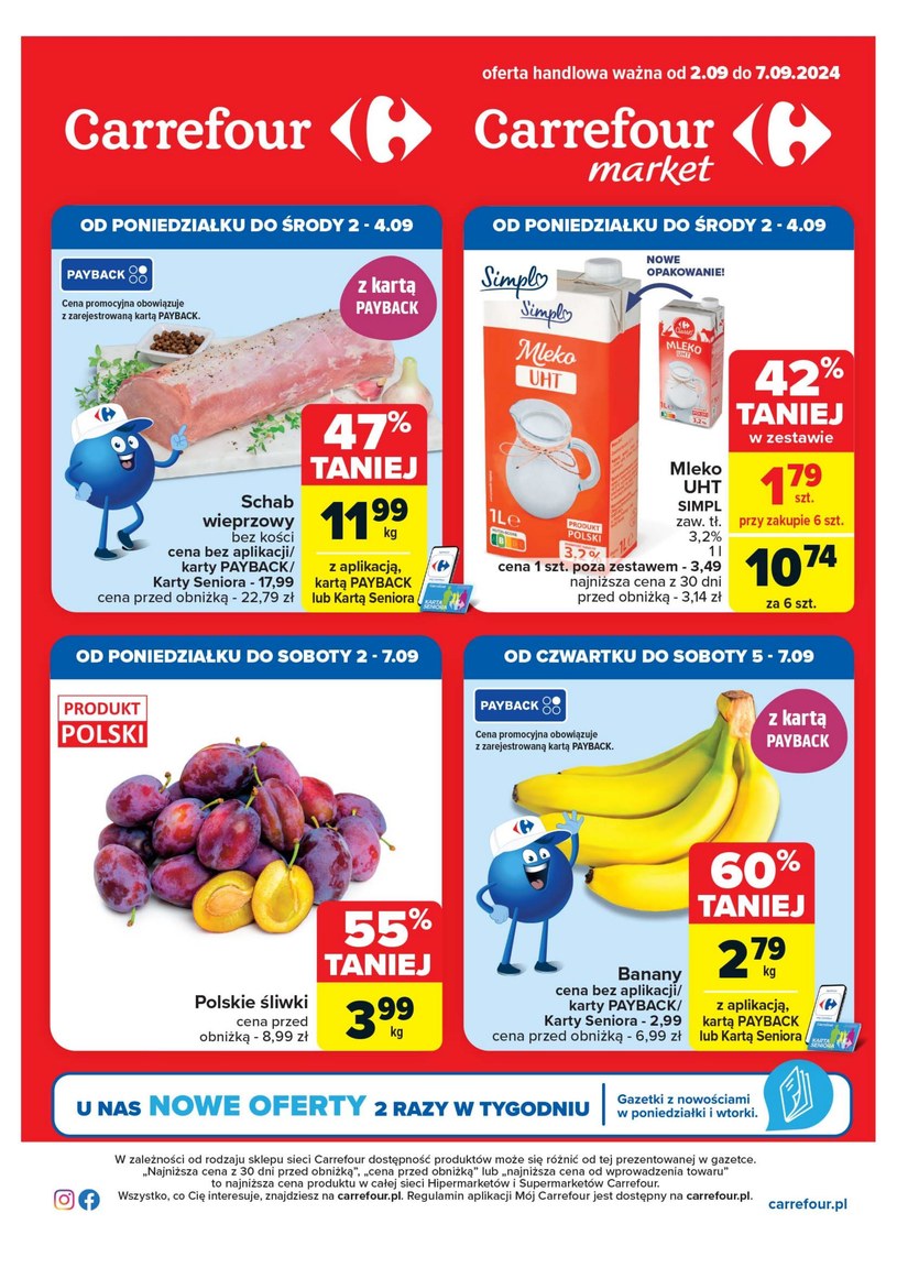 Gazetka promocyjna Carrefour Market - wygasła 1 dni temu