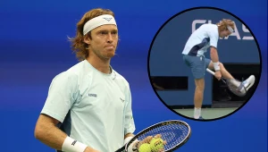 Andriej Rublow wpadł w furię podczas US Open