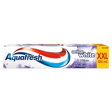 Aquafresh XXL Active White Pasta do zębów z fluorkiem 125 ml - 1