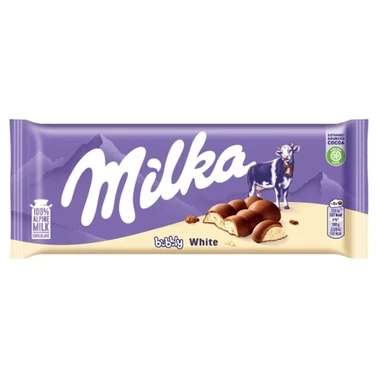 Milka Bubbly White Czekolada mleczna 95 g - 1