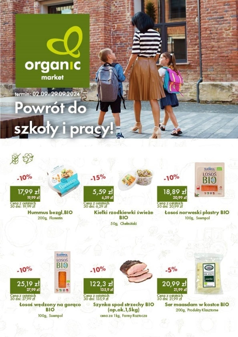 Gazetka promocyjna Organic - wygasła 10 dni temu