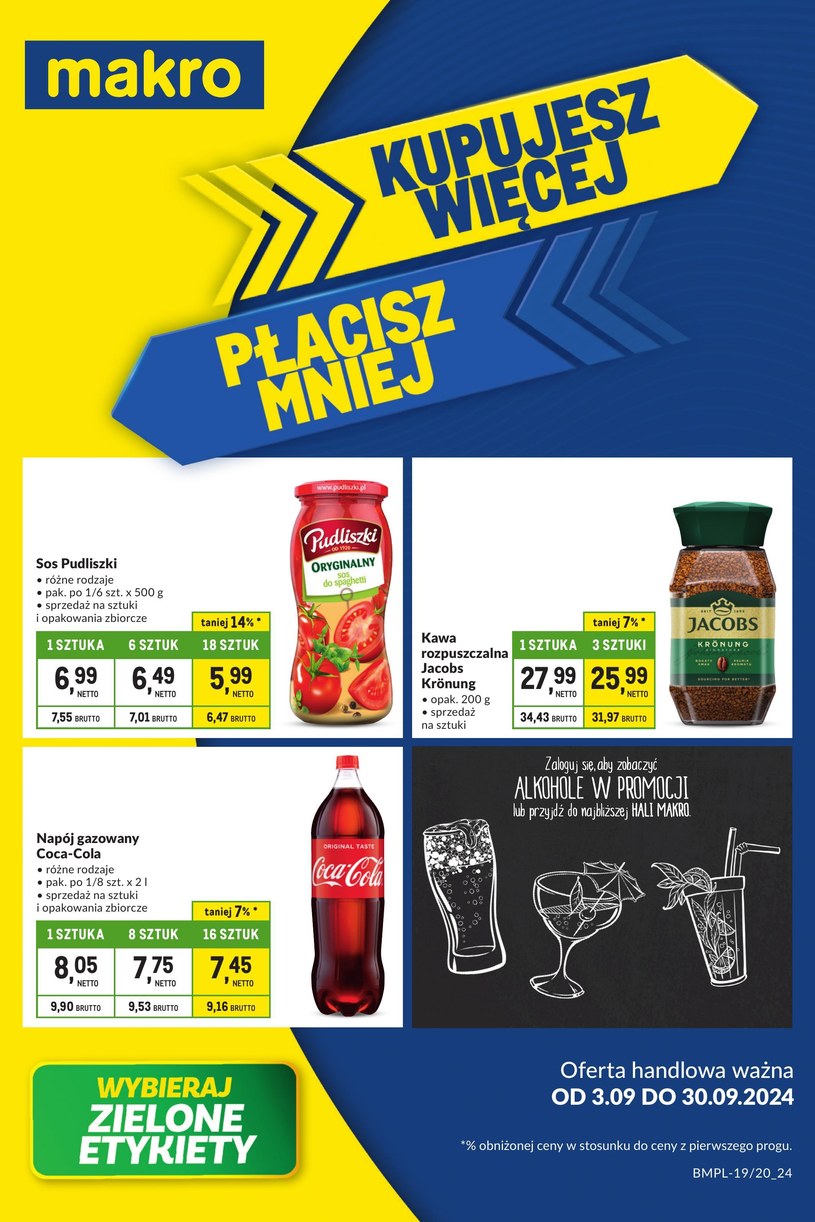 Gazetka promocyjna Makro Cash&Carry - ważna od 03. 09. 2024 do 30. 09. 2024