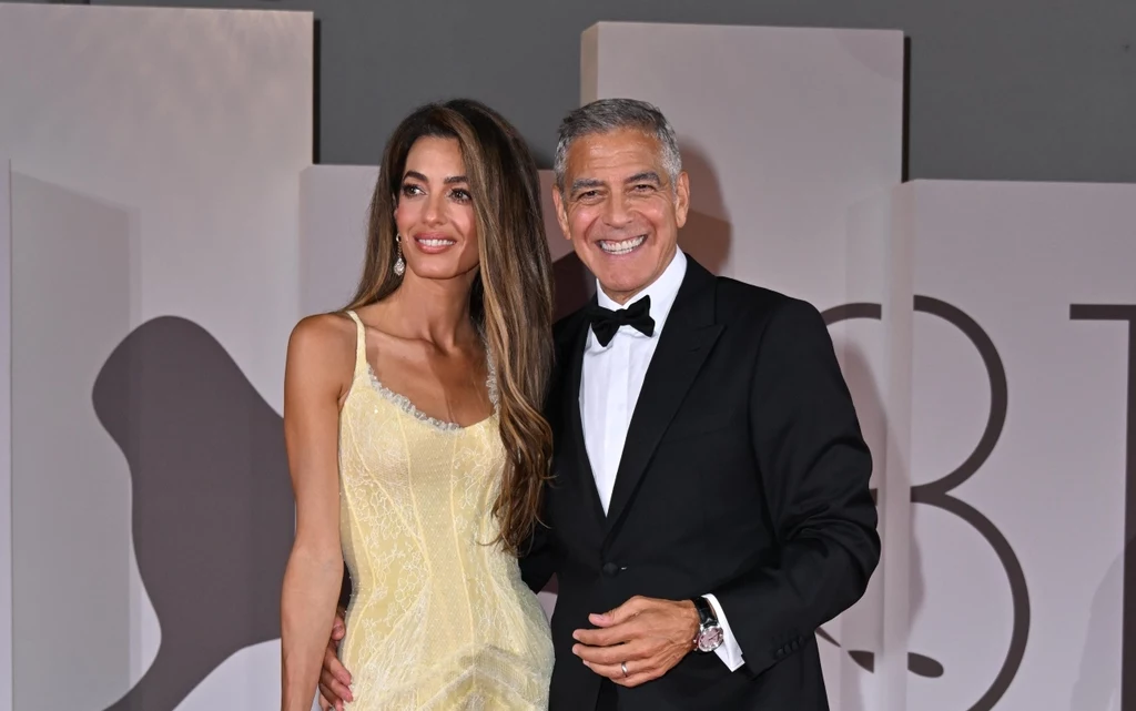 George Clooney i Amal Clooney na festiwalu w Wenecji