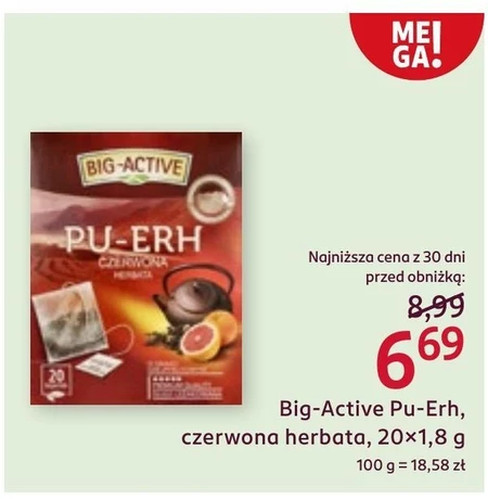 Herbata czerwona Big-Active