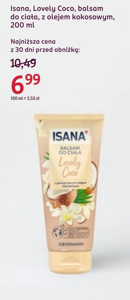 Balsam do ciała Isana