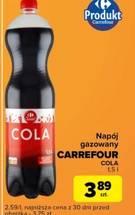 Газований напій Carrefour