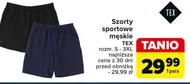 Szorty sportowe męskie TEX