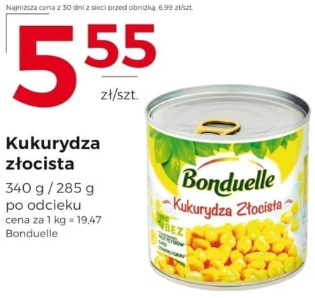 Bonduelle Kukurydza złocista 340 g