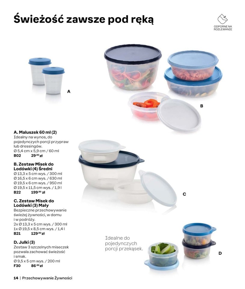 Gazetka: Podaruj niezapomniane momenty - Tupperware - strona 14