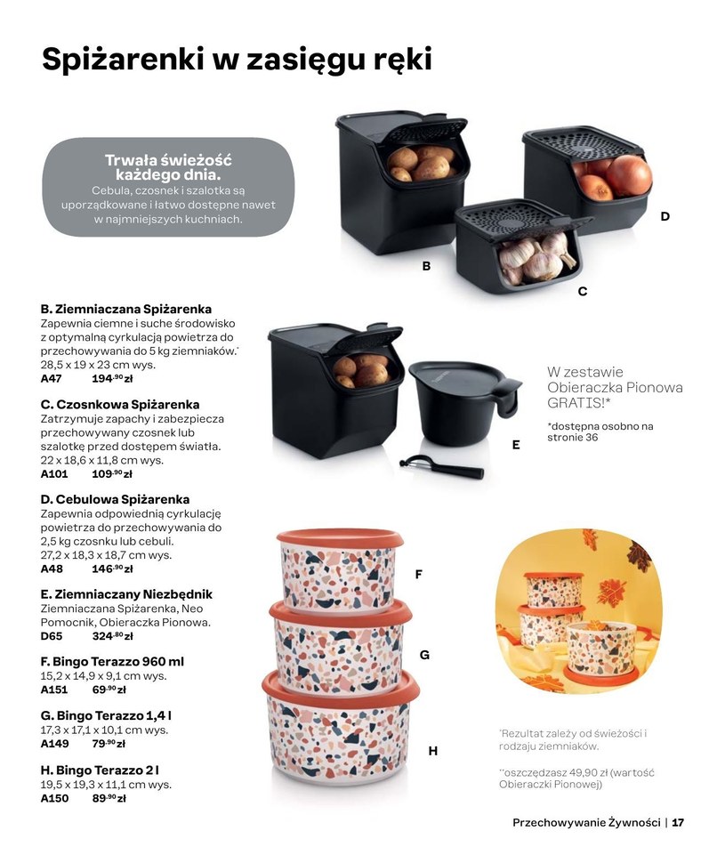 Gazetka: Podaruj niezapomniane momenty - Tupperware - strona 17