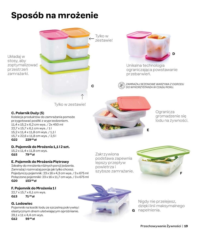 Gazetka: Podaruj niezapomniane momenty - Tupperware - strona 19