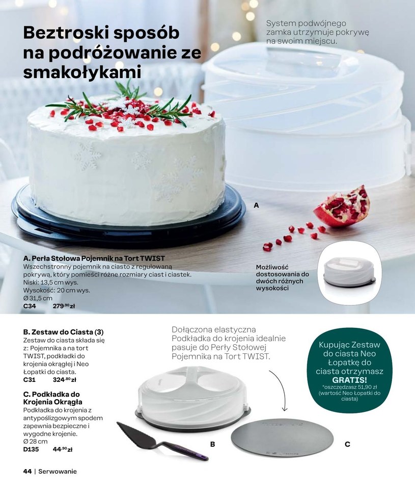 Gazetka: Podaruj niezapomniane momenty - Tupperware - strona 44