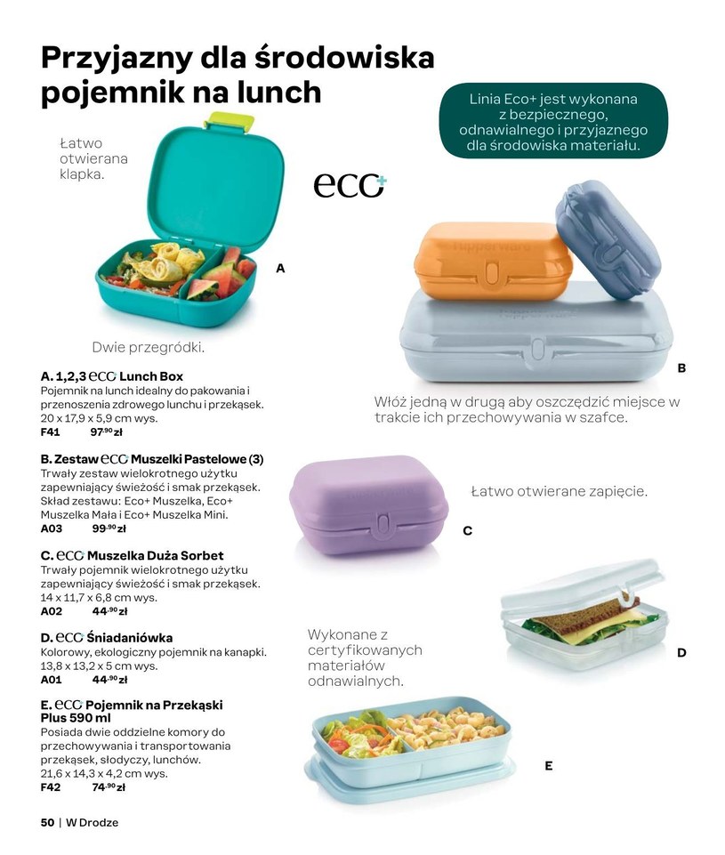 Gazetka: Podaruj niezapomniane momenty - Tupperware - strona 50