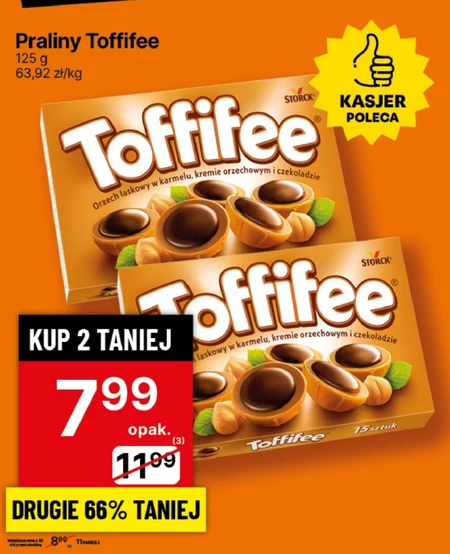 Praliny Toffifee