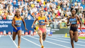 Ewa Swoboda w akcji podczas memoriału Kamili Skolimowskiej 2024