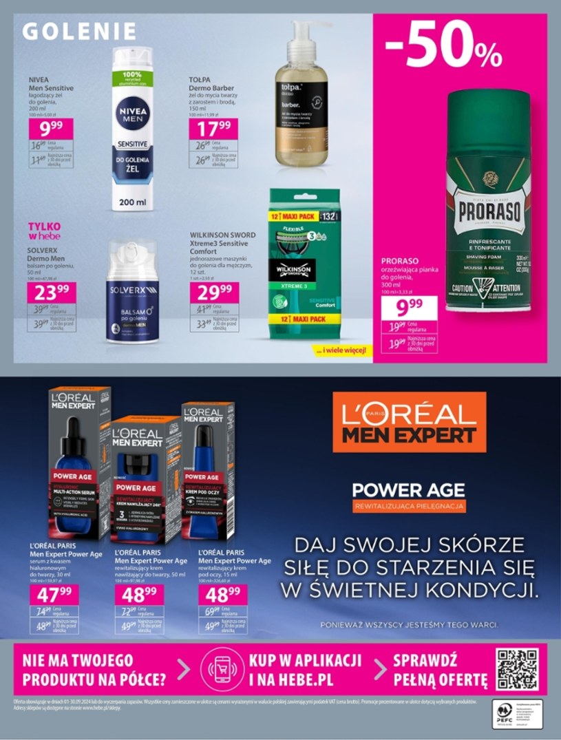 Gazetka: Męska oferta w Hebe!  - strona 4