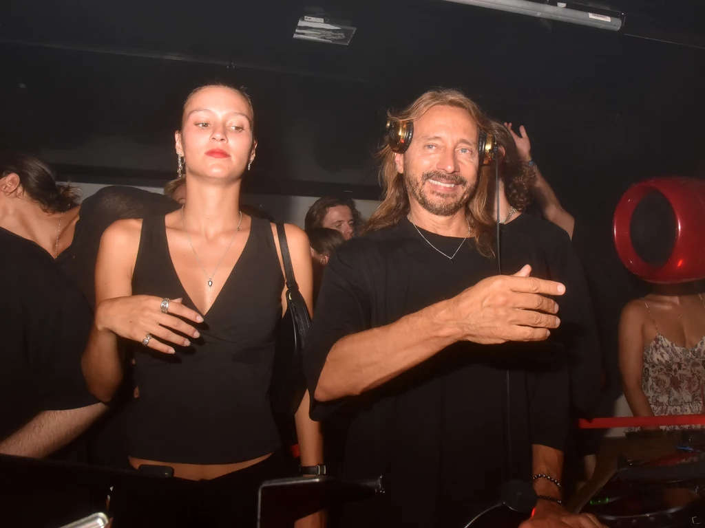 Bob Sinclar ze swoją córką Palomą Le Friant