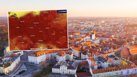 Ostrzeżenia dotyczące upału IMGW wystosował dla prawie całej Polski. Na zachodzie będą to alerty drugiego stopnia