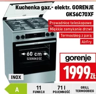 Kuchenka gazowo-elektryczna Gorenje