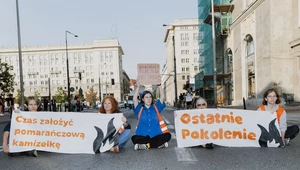 Kolejne protesty Ostatniego Pokolenia. Zablokowali skrzyżowanie w Warszawie