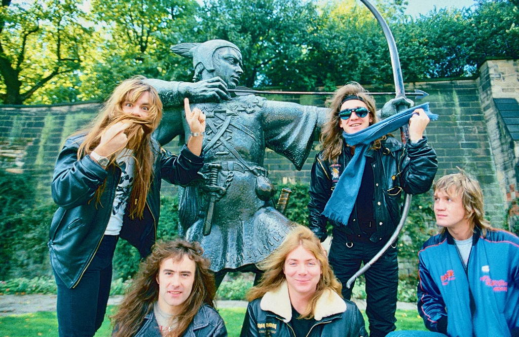 Iron Maiden w 1984 r. w Nottingham